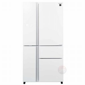 מקרר מקפיא תחתון Sharp SJ-9630 W/BG 661 ליטר שארפ מקרר מקפיא תחתון Sharp SJ-9630 W/BG 661 ליטר שארפ