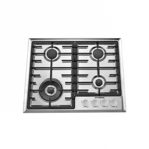 כיריים גז נירוסטה 4 להבות דגם HAS-604NAK5C כיריים גז נירוסטה 4 להבות דגם HAS-604NAK5C