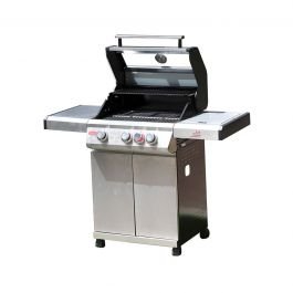 מנגל נירוסטה 3+1 להבות דגם HABQ-3010S מנגל נירוסטה 3+1 להבות דגם HABQ-3010S