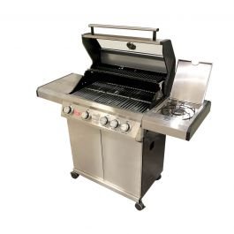 מנגל גז נרוסטה 4+1 להבות דגם HABQ-4010S מנגל גז נרוסטה 4+1 להבות דגם HABQ-4010S