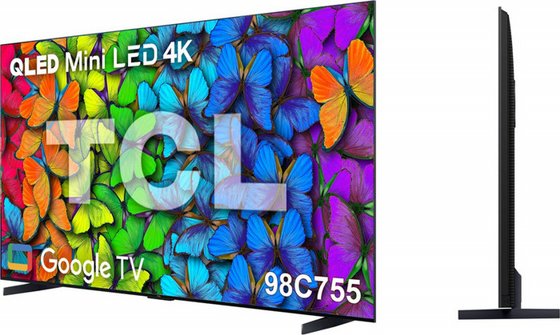 QLED Mini LED 4K, Google TV 98C755 ������ ��� 98