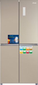 מקרר 4 דלתות ענק חיפוי זכוכית 470 ליטר LUX NF595 מקרר 4 דלתות ענק חיפוי זכוכית 470 ליטר LUX NF595