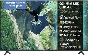 �������� 55" Xiaomi QD-Mini LED 4K ������ TV S Mini 55 (2025) L55MA-SPLME