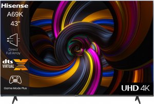 �������� ���� 43" Hisense 4K UHD ������ 43A69K