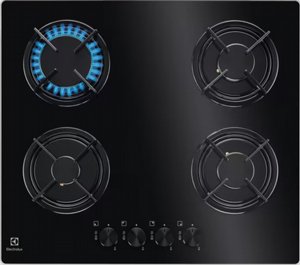 כיריים גז זכוכית - 4 להבות Electrolux אלקטרולוקס EGT6242NVK כיריים גז זכוכית - 4 להבות Electrolux אלקטרולוקס EGT6242NVK