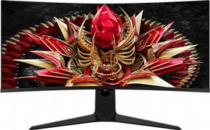 ��� ������� TCL 34R83Q 34'' Ultra-Wide 2K-WQHD Mini-LED HVA 180Hz 1MS 3Y-OS
