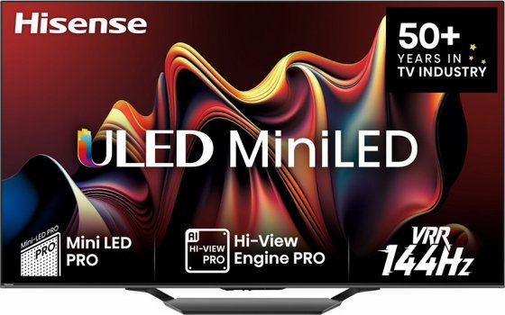 �������� ���� 100" Hisense Mini LED 4K UHD ������ 100U72KQ