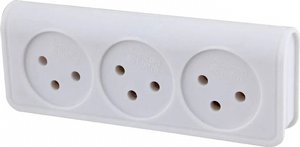 מפצל 3 שקעים Semicom SW-ADP3 מפצל 3 שקעים Semicom SW-ADP3