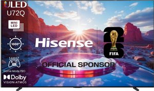 �������� ���� 85" Hisense 4K Mini LED ������ 85U72Q